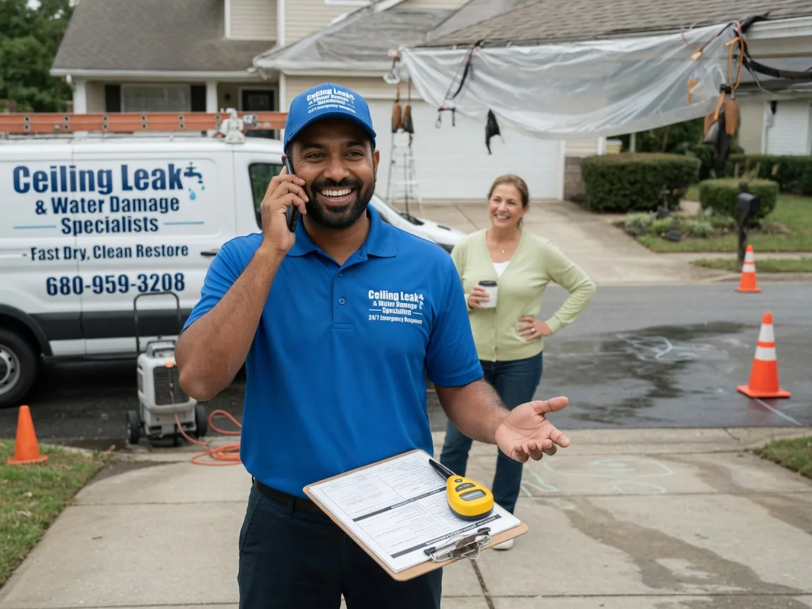 Ceiling Leak Cleanup New Russia, NY FAQs